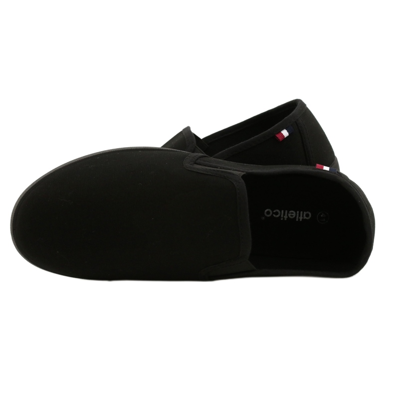Atletico Slip-On skor för män WY18921 Svart 4