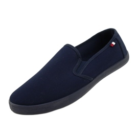 Atletico Slip On Shoes för män WY18921 Marinblå 3