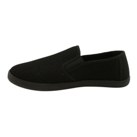 Atletico Openwork Slip-On skor för män WY18922 svart 1