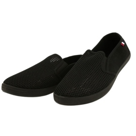 Atletico Openwork Slip-On skor för män WY18922 svart 2