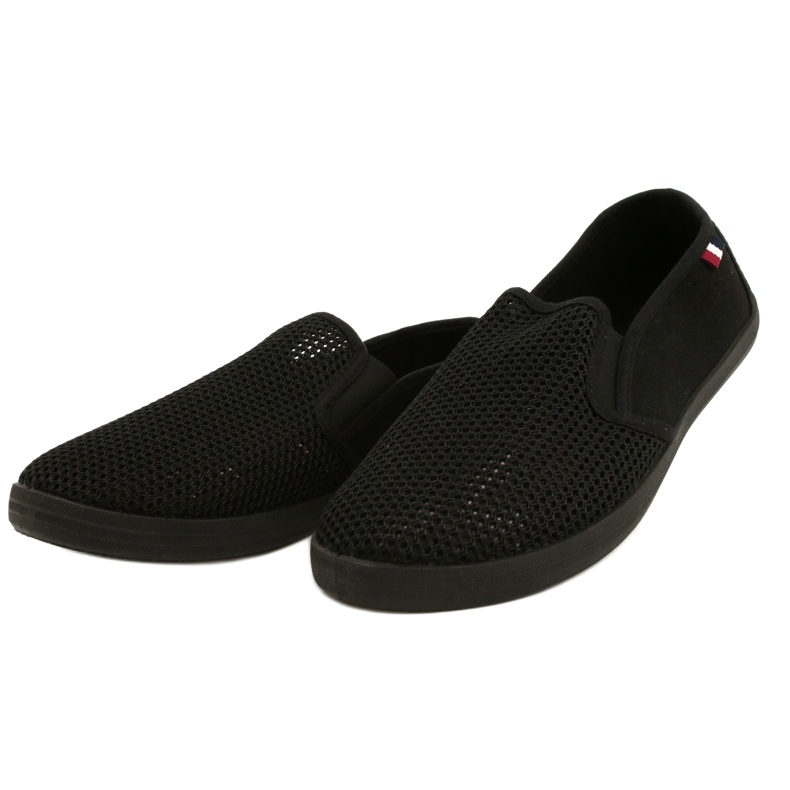 Atletico Openwork Slip-On skor för män WY18922 svart 2