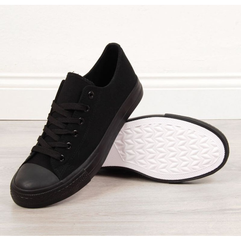 Low-top Sneakers Atletico M ATC239A svart 1