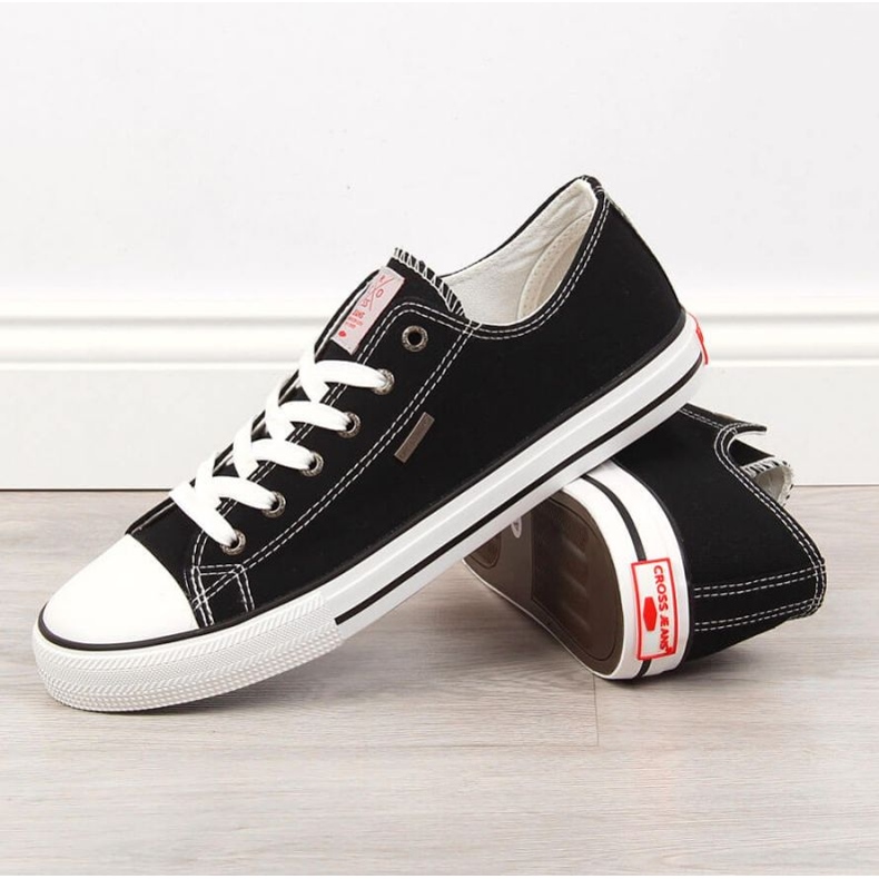 Low Cross Jeans M JJ1R4003C svarta sneakers 2