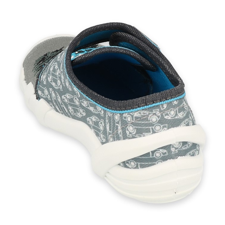 Befado barnskor 273Y339 blå grå 2