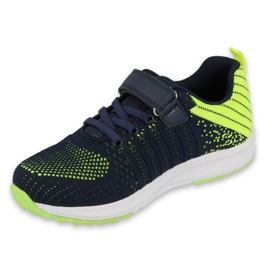 Befado barnskor 516Y136 svart gul 1