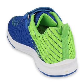 Befado barnskor 516Y135 blå grön 2