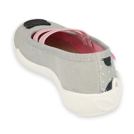 Befado barnskor 116Y302 svart rosa grå 2