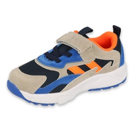 Befado barnskor 516P127 beige marinblå blå mångfärgad 1