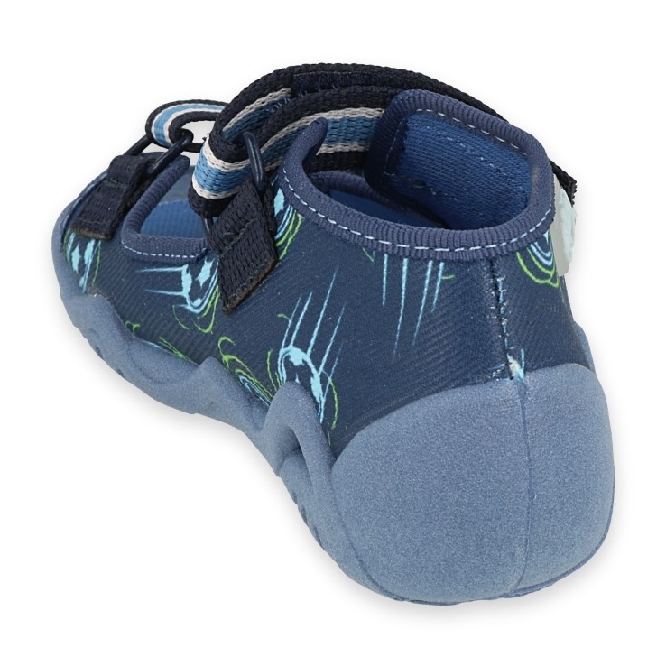 Befado gula barnskor 250P100 blå 2