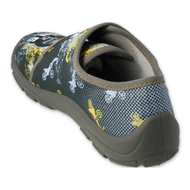 Befado barnskor 974Y436 kaki mångfärgad 2