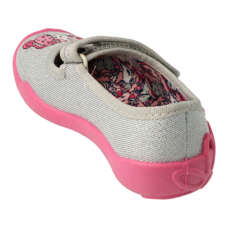 Befado barnskor 114X464 silver- grå 2