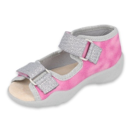 Befado barnskor 342P033 rosa silver- 1