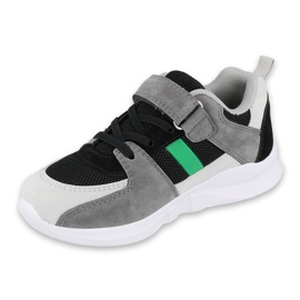 Befado ungdomsskor 516Q075 svart grå 1