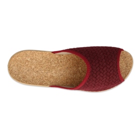 Befado damskor pu 254D129 röd 1