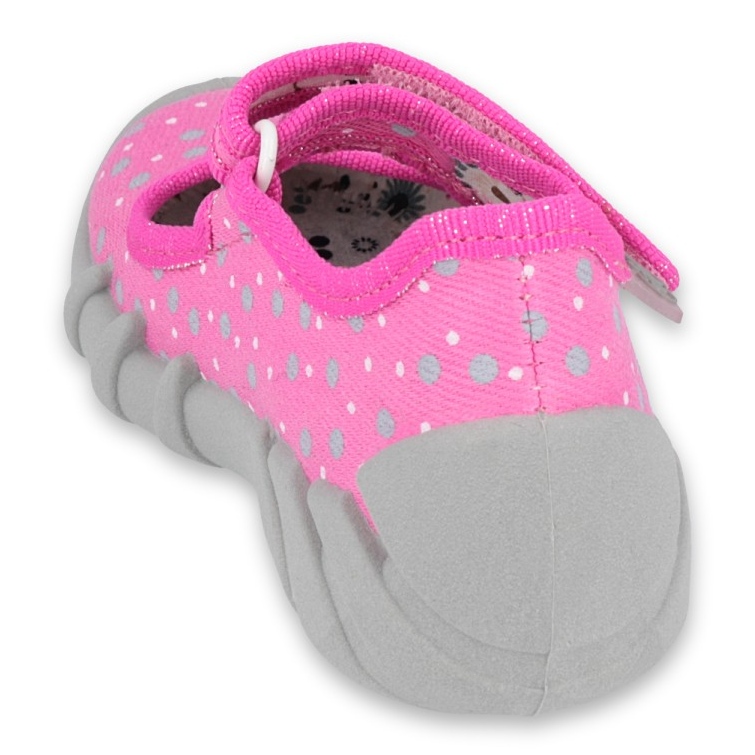 Befado barnskor 109P209 rosa grå 2
