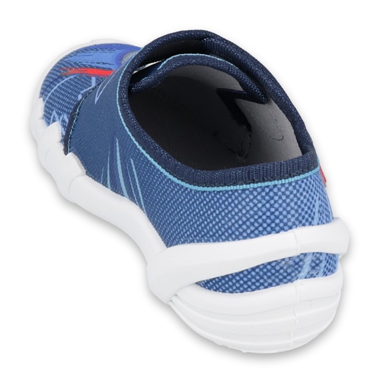 Befado Children's Slippers With Football Application 273x318 blå 2