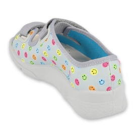 Befado barnskor 869Y153 rosa grå mångfärgad 2