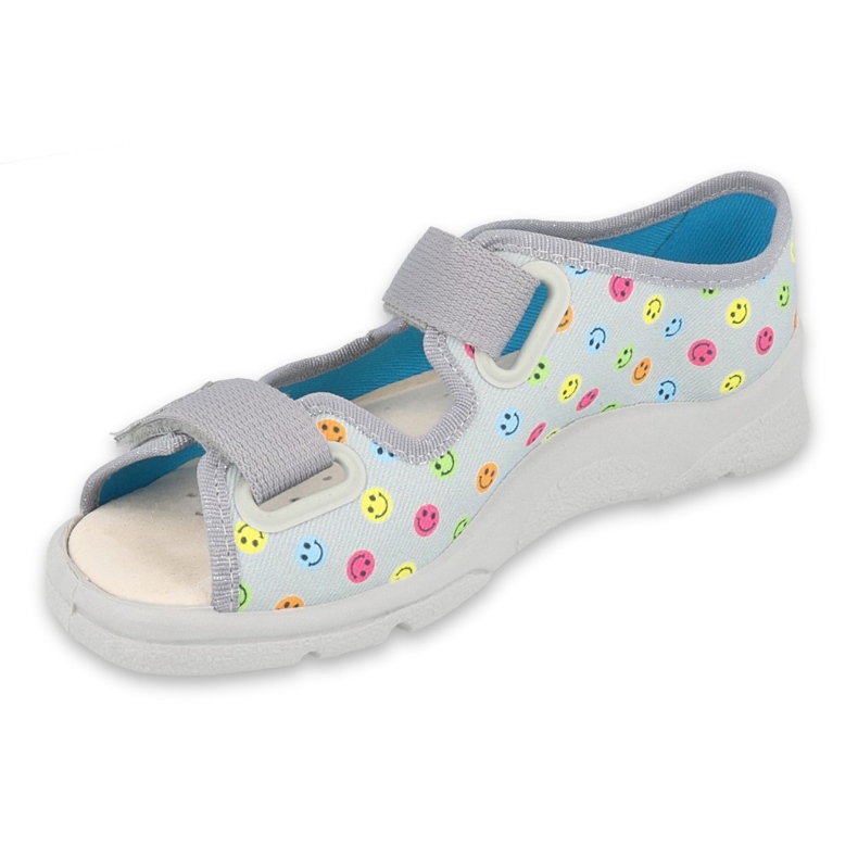 Befado barnskor 869Y153 rosa grå mångfärgad 1