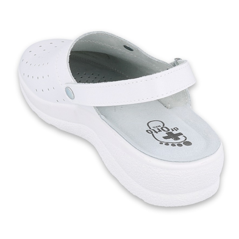 Dr.orto Befado Men's White Slippers 157M102 vit 2