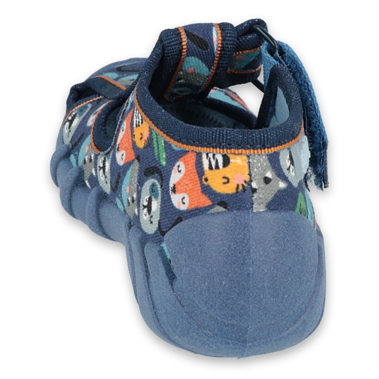 Befado barnskor 190P101 marinblå blå mångfärgad grön 2