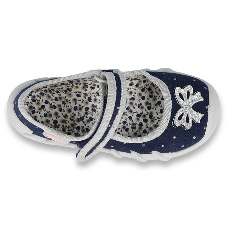 Befado barnskor 109P202 marinblå grå 1