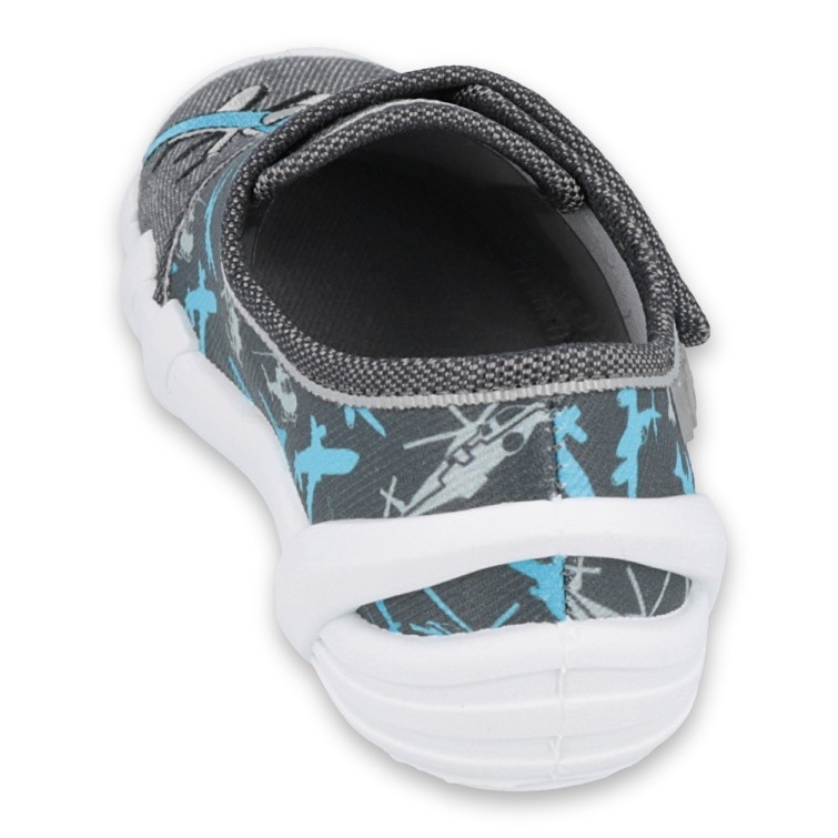 Befado barnskor 273X305 blå grå 2