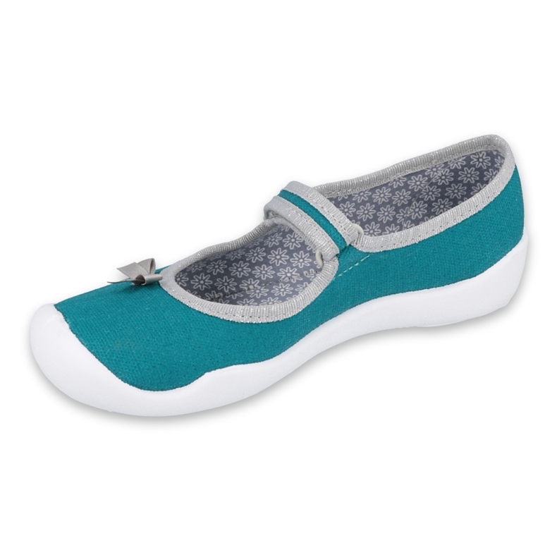 Befado barnskor 114Y434 grå grön 1