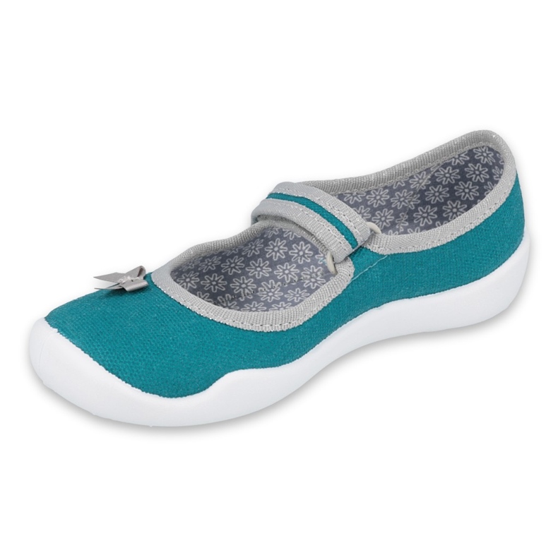 Befado barnskor 114X434 grå grön 1