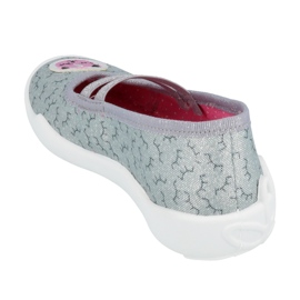 Befado barnskor 116X278 rosa grå 2