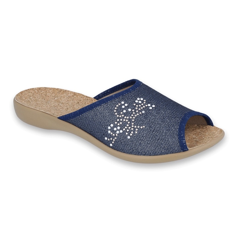 Befado damskor pu 254D107 marinblå 1