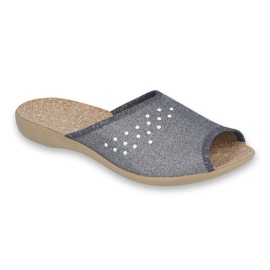 Befado damskor pu 254D106 grå 1