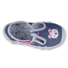 Befado barnskor 110P361 marinblå rosa mångfärgad 1