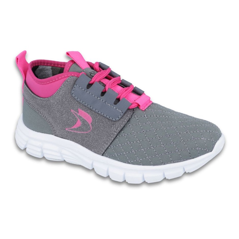 Befado barnskor upp till 23 cm 516Y032 rosa grå 1