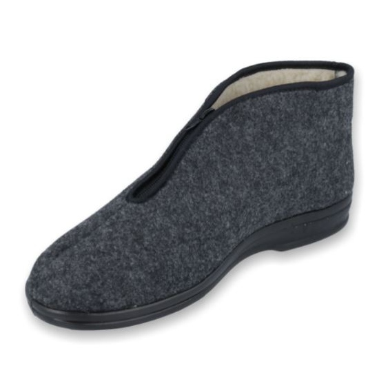 Befado herrskor pu 100M047 grå 2