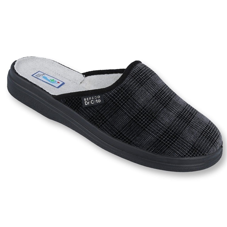 Befado herrskor pu 125M011 svart grå 1