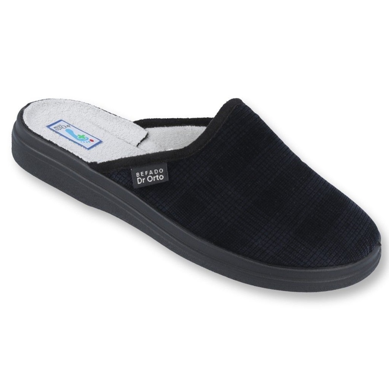 Befado herrskor pu 125M010 marinblå 1