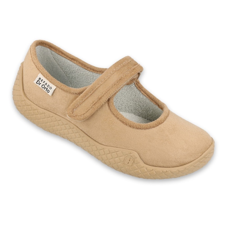 Befado kvinnors skor pu-young 197d004 beige 1