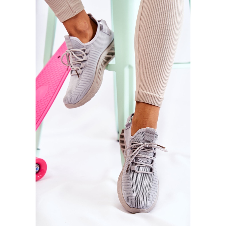 FM1 Sportskor dam Grå Lenney 2