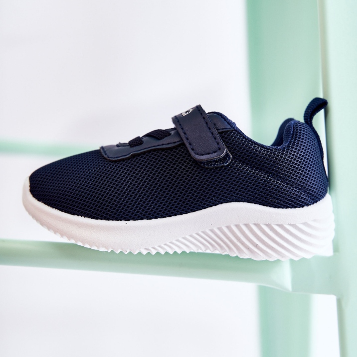 FR1 Sportskor för barn med kardborreband Blå Lexy 2