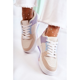 PS1 Damsportskor Beige Francis mångfärgad 2