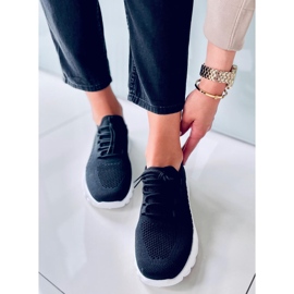 Thorne Black Sock Sneakers svart 1