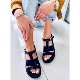 Patsy Black damsandaler svart 2