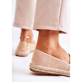 S.Barski Klassiska Beige Slip-on Espadrilles Cersei för kvinnor 2