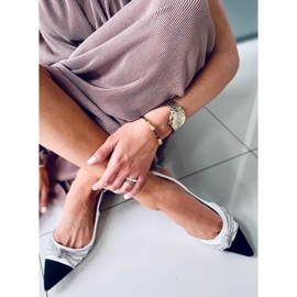 Chanel Taylor White ballerinor vit 1