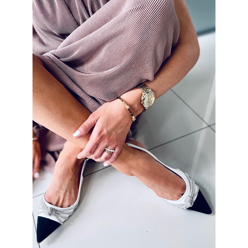 Chanel Taylor White ballerinor vit 1