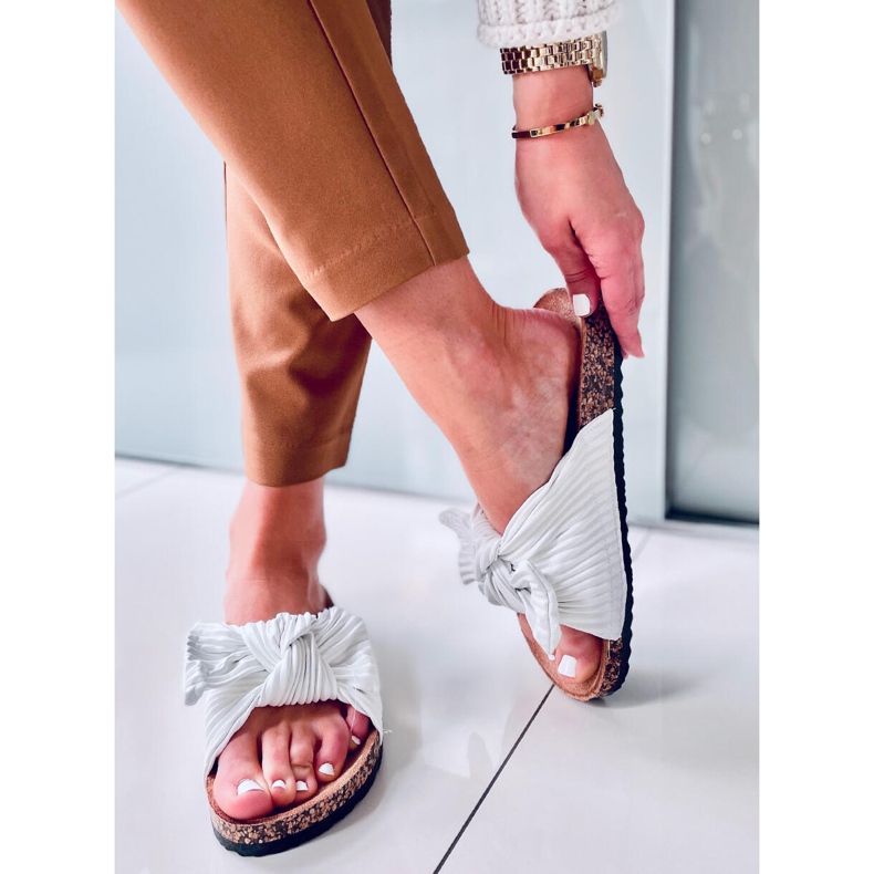 Moss White korktofflor vit 1