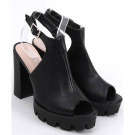 Sandaler på Rome Black-plattformen svart 2