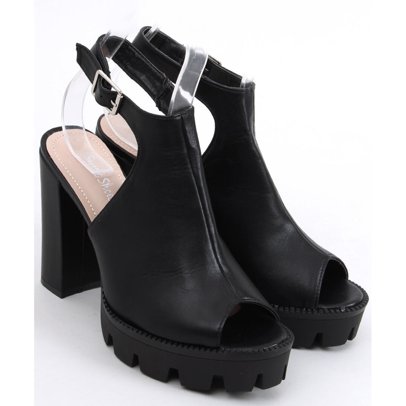 Sandaler på Rome Black-plattformen svart 2