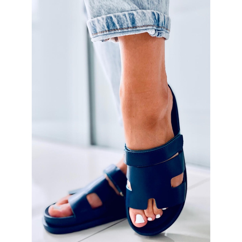 Tawnyblå tofflor för kvinnor 2