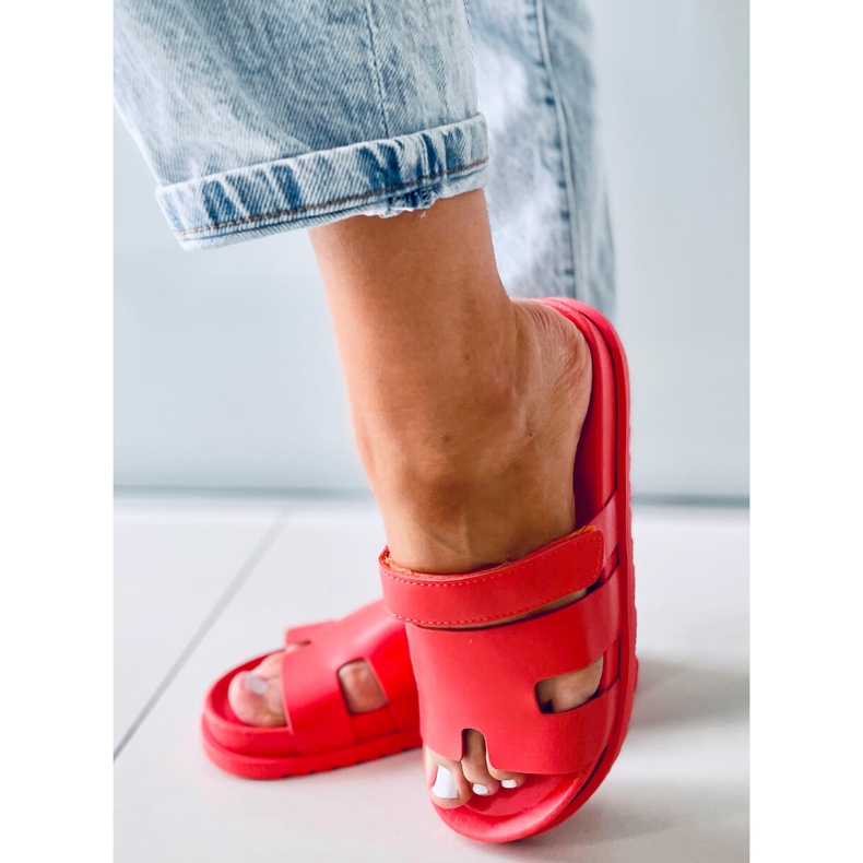 Tawny Orange damtofflor 2